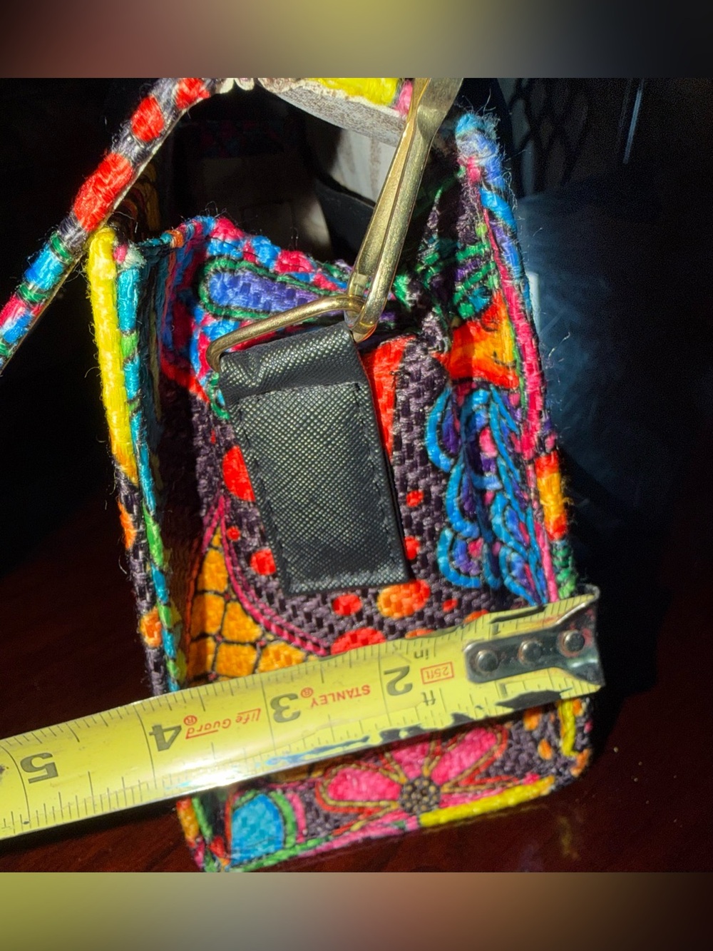 Mexican Colorful Doll Crossbody Bag purse new - Picture 5 of 8